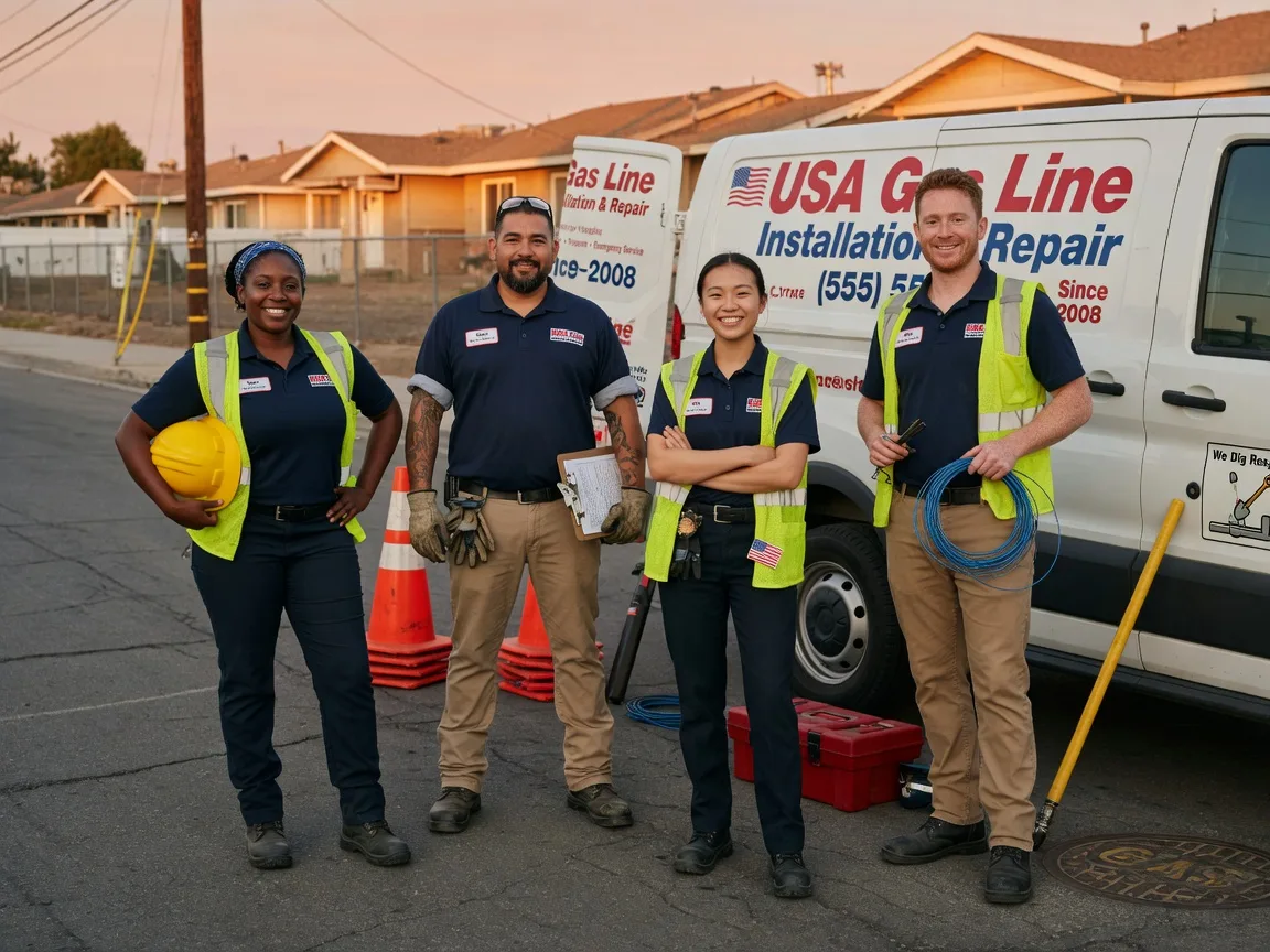 Gas Line Installation company in Clam Lake, WI